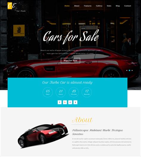 automotive site templates free html.